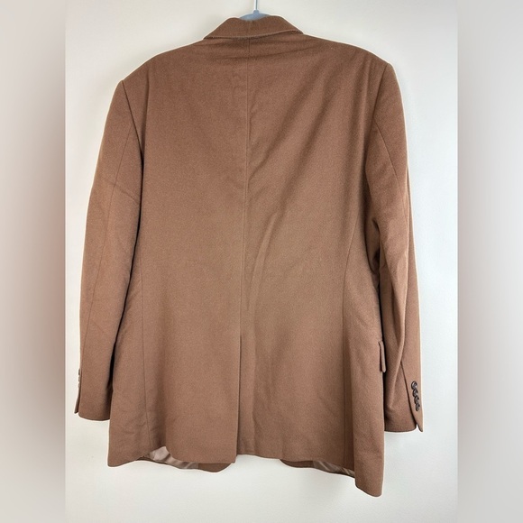 Jos A Bank 100% Cashmere Brown Suit Jacket career Blazer - Picture 2 of 9